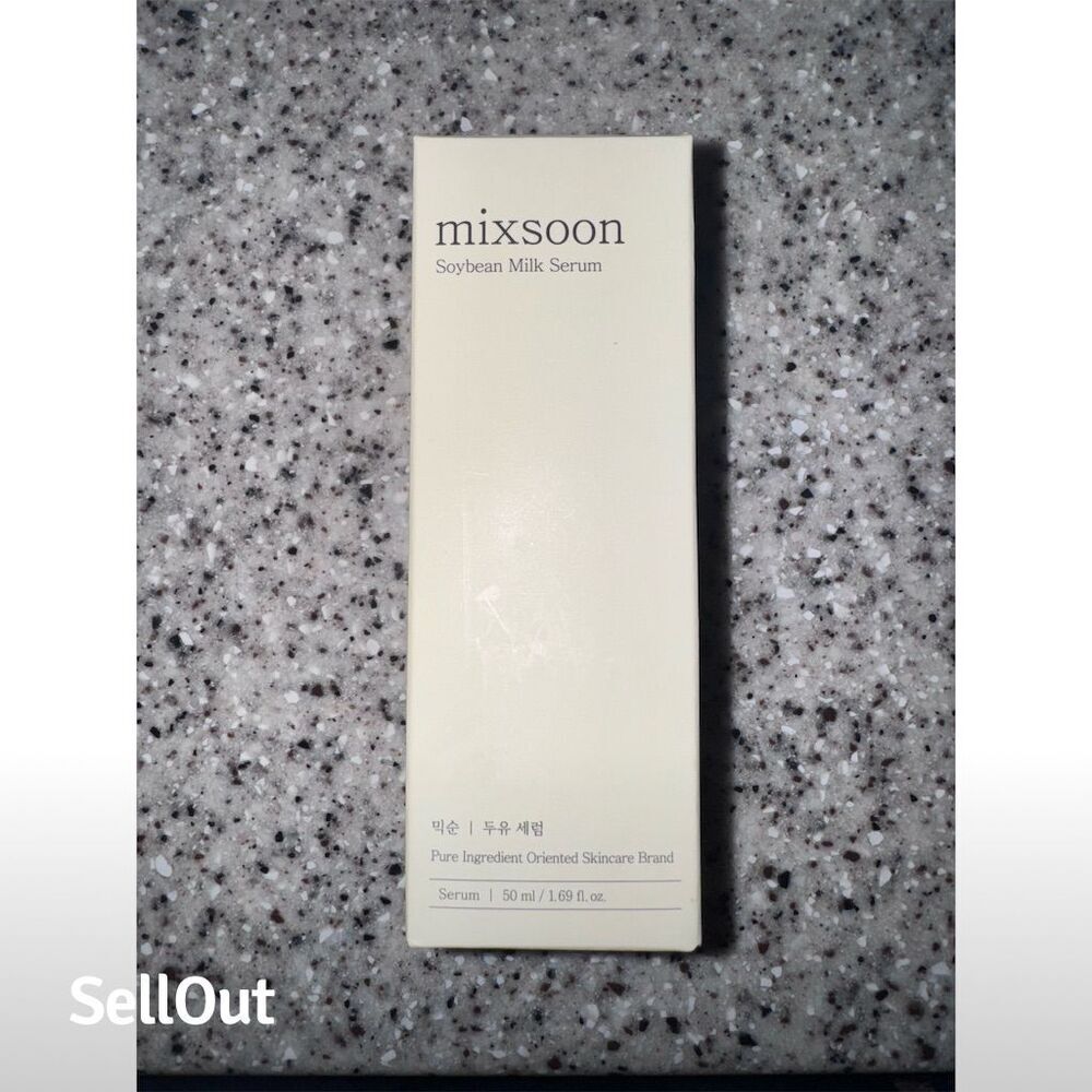 Mixsoon Korean Soybean Milk Serum 1.69 fl oz Vegan Face Moisturizer